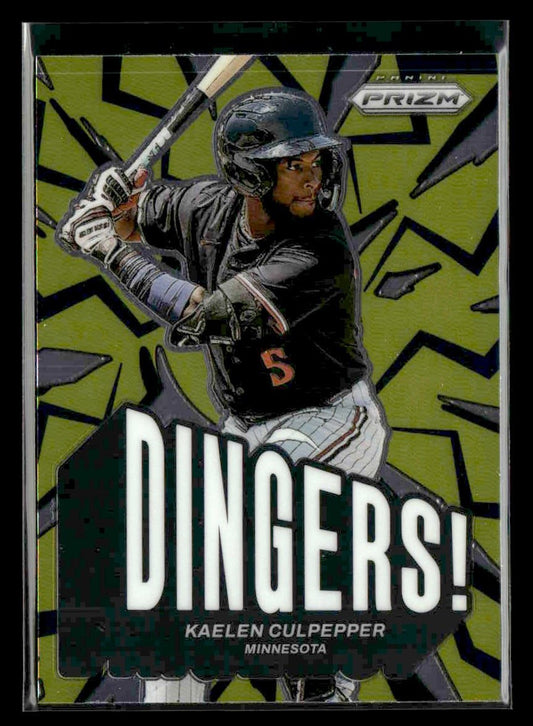 2025 Panini Prizm #16 Kaelen Culpepper
