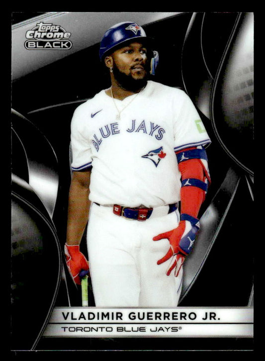 2025 Topps Chrome Black #102 Vladimir Guerrero Jr.