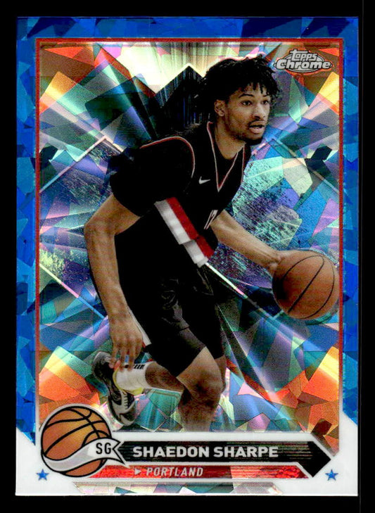2023-24 Topps Chrome Sapphire Edition #71 Shaedon Sharpe