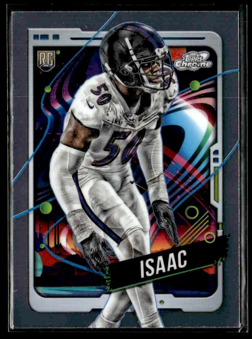 2024 Topps Chrome Cosmic #110 Adisa Isaac