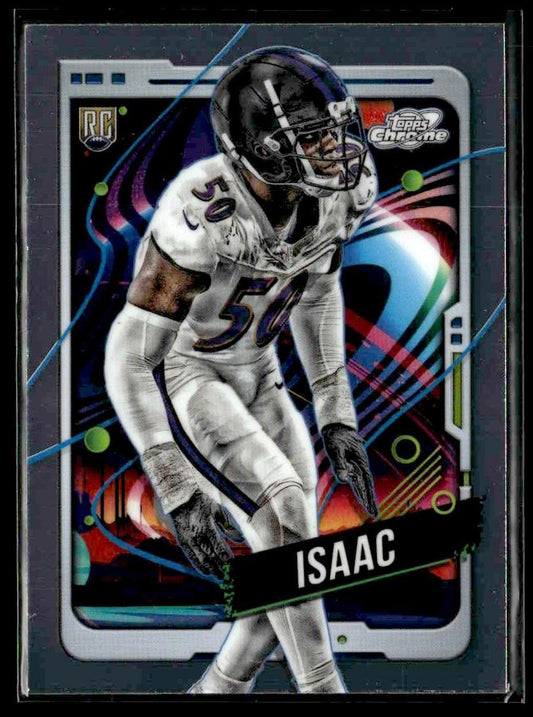 2024 Topps Chrome Cosmic #110 Adisa Isaac