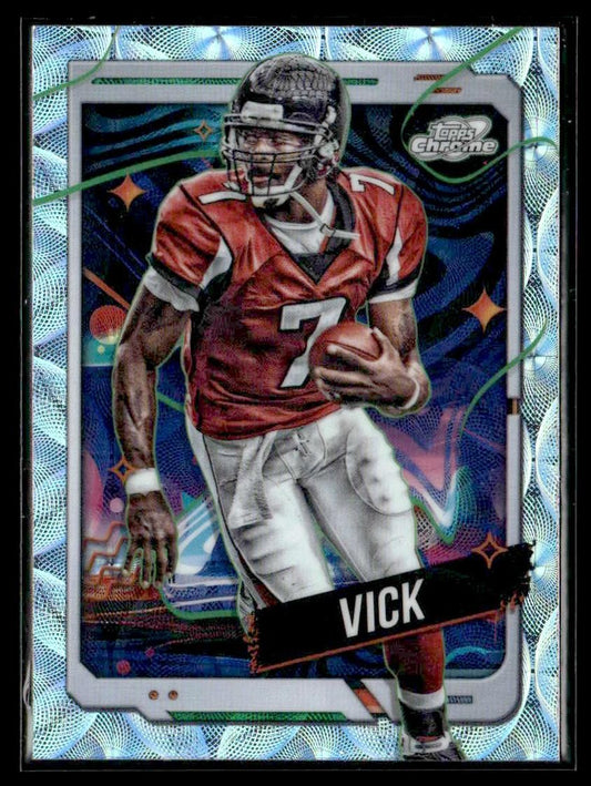 2024 Topps Chrome Cosmic #2 Michael Vick Nucleus Refractors