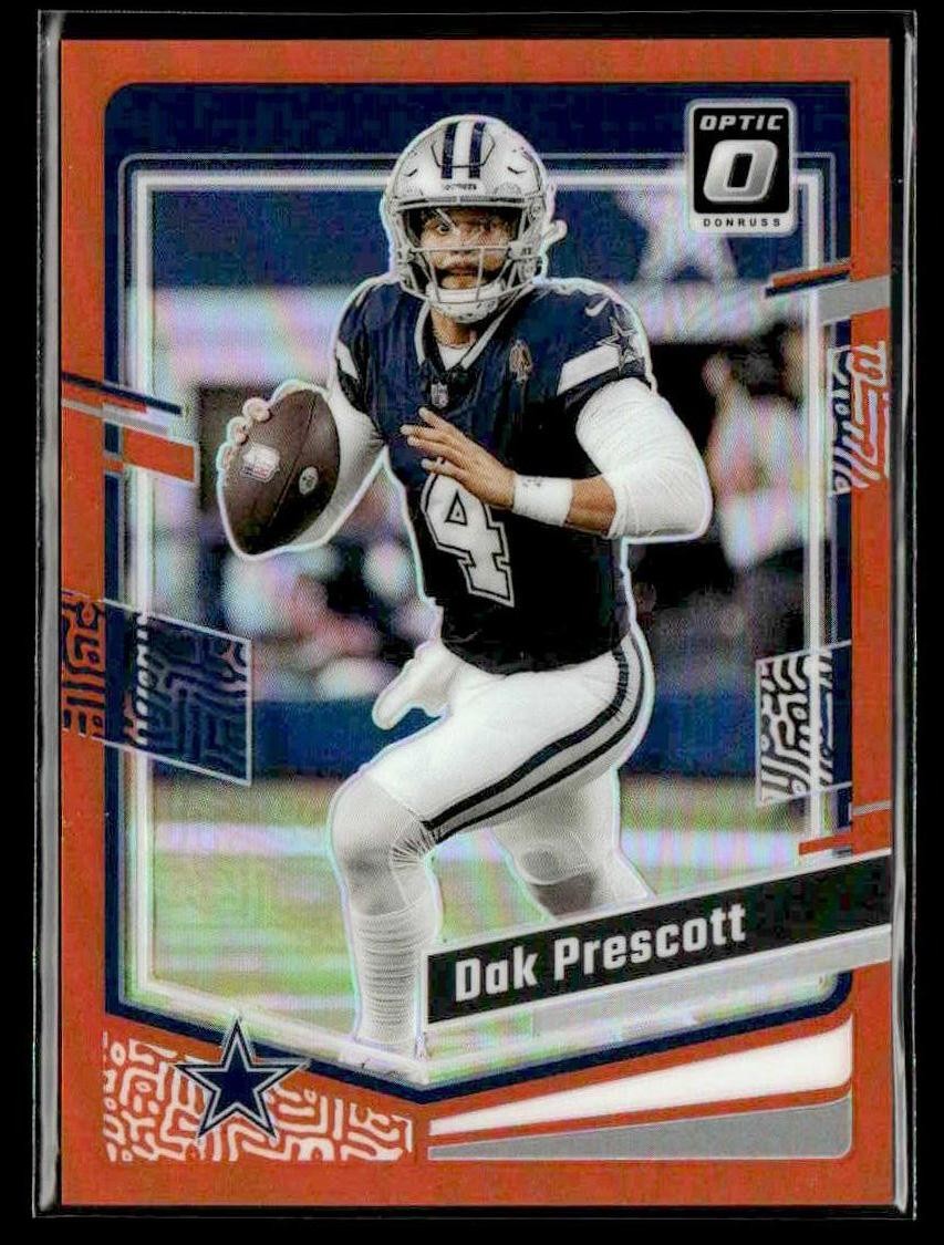 2023 Donruss Optic #46 Dak Prescott Orange #/249