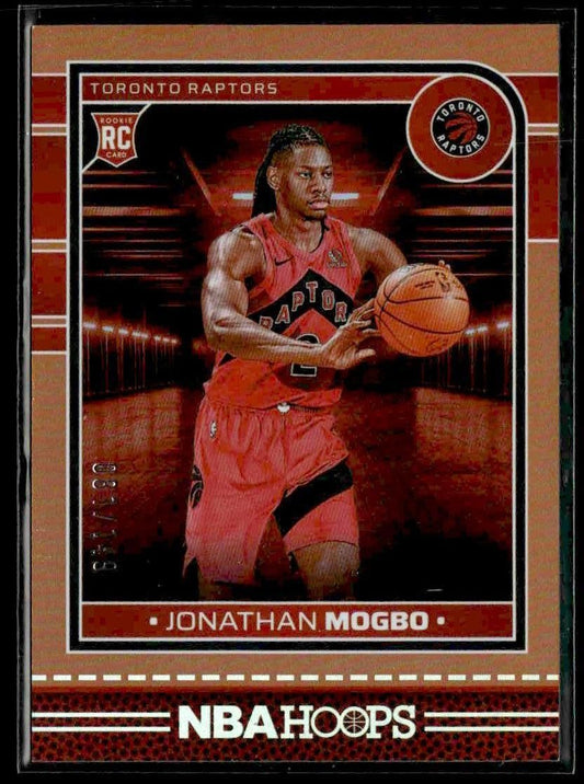 2024-25 Hoops #261 Jonathan Mogbo Orange #/149
