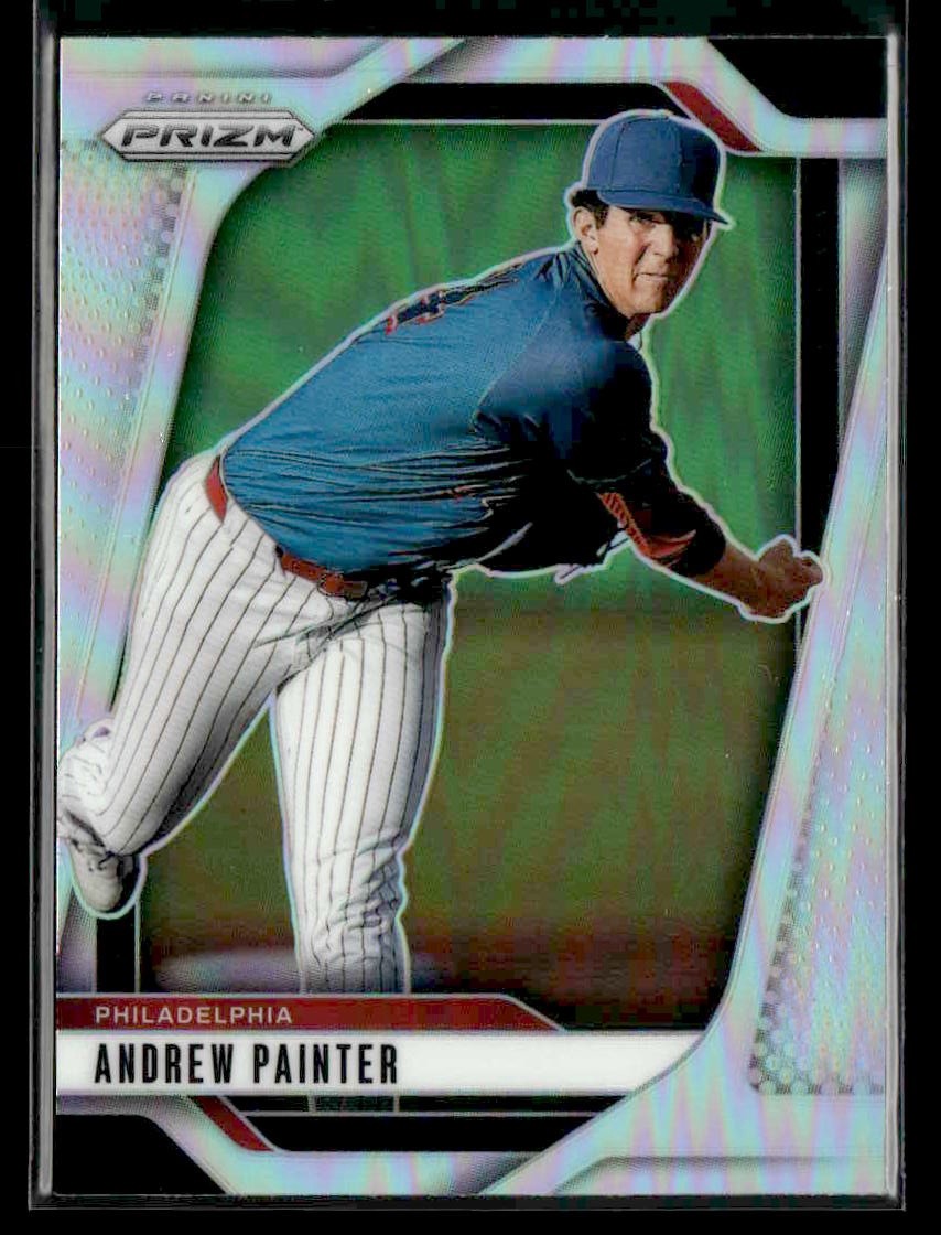 2025 Panini Prizm #153 Andrew Painter Silver Prizm