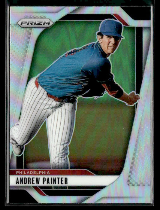 2025 Panini Prizm #153 Andrew Painter Silver Prizm