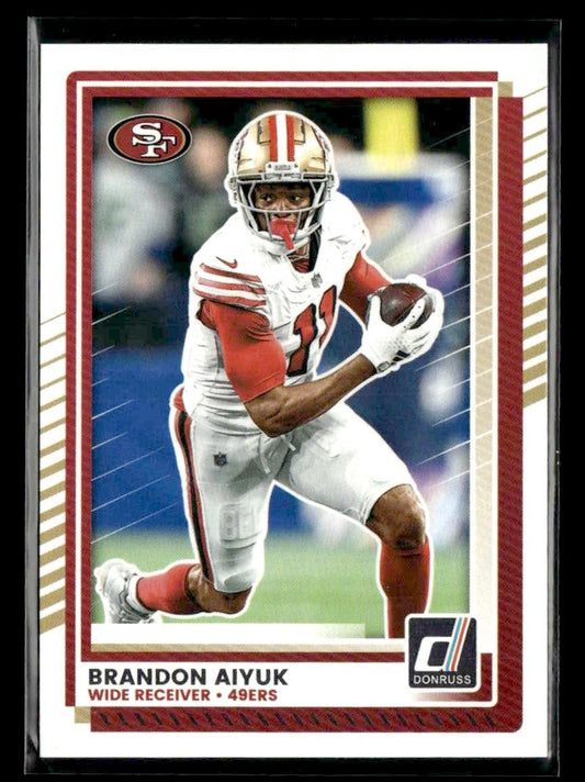 2025 Donruss #249 Brandon Aiyuk