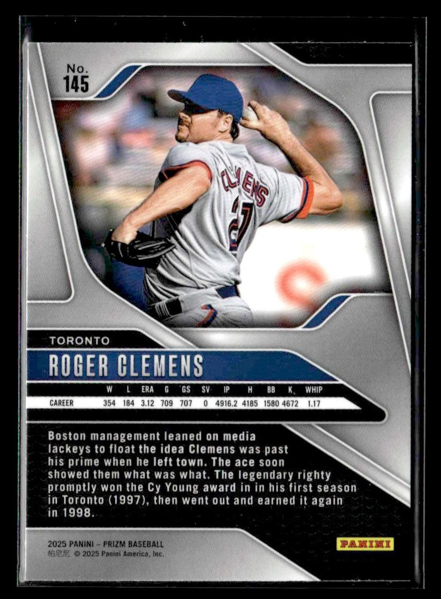 2025 Panini Prizm #145 Roger Clemens
