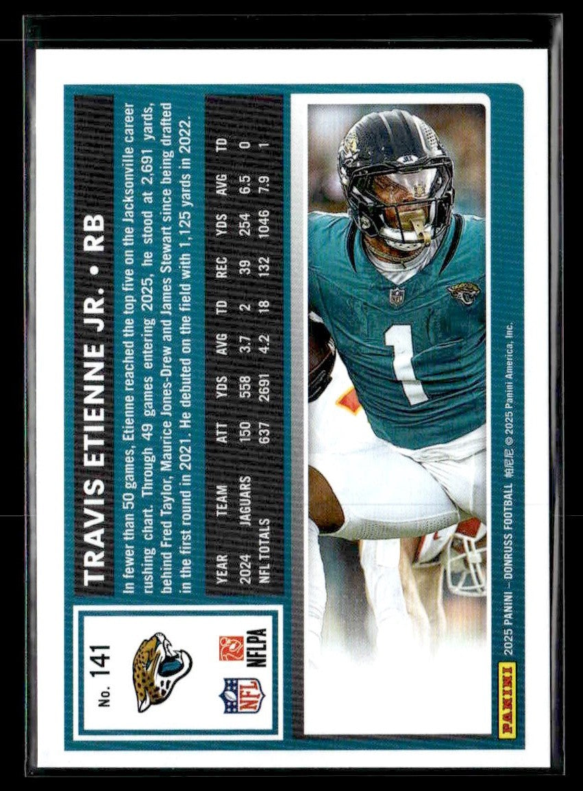 2025 Donruss #141 Travis Etienne Jr