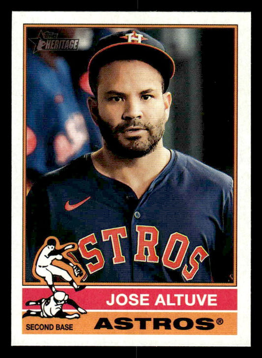 2025 Topps Heritage #56 Jose Altuve