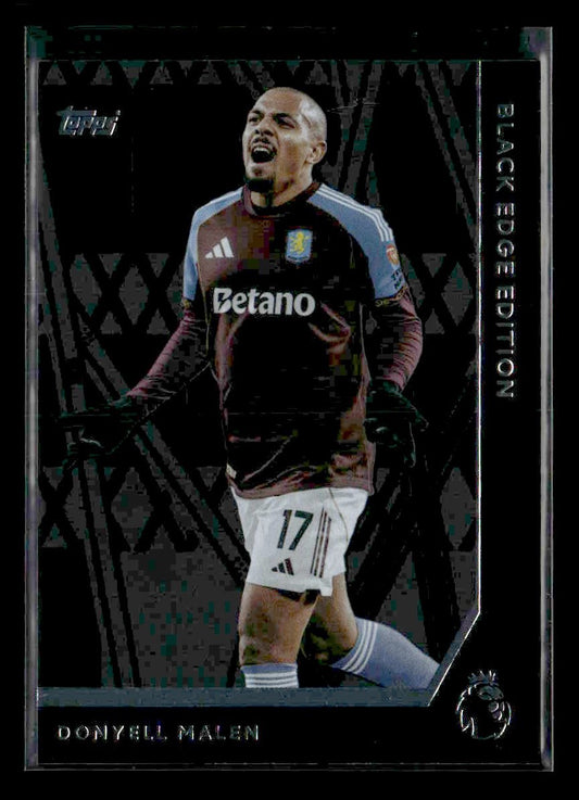 2025-26 Topps Premier League #BE5 Donyell Malen Black Edge Edition