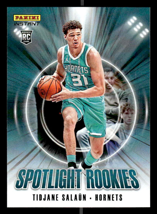 2024-25 Panini Instant NBA Spotlight Rookies #SR.6 Tidjane Salaun