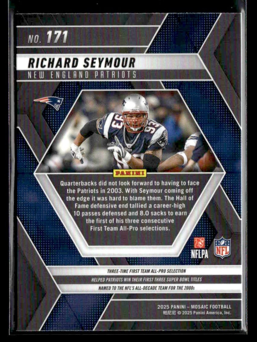 2025 Panini Mosaic #171 Richard Seymour