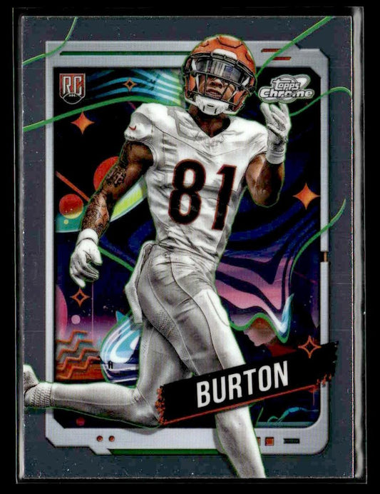 2024 Topps Chrome Cosmic #120 Jermaine Burton