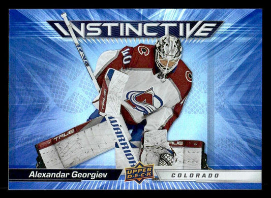 2023-24 Upper Deck #IN-9 Alexandar Georgiev Instinctive