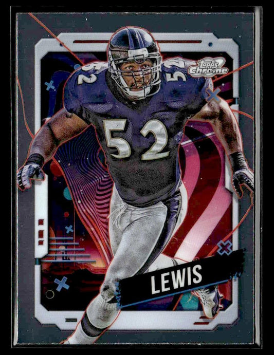 2024 Topps Chrome Cosmic #3 Ray Lewis