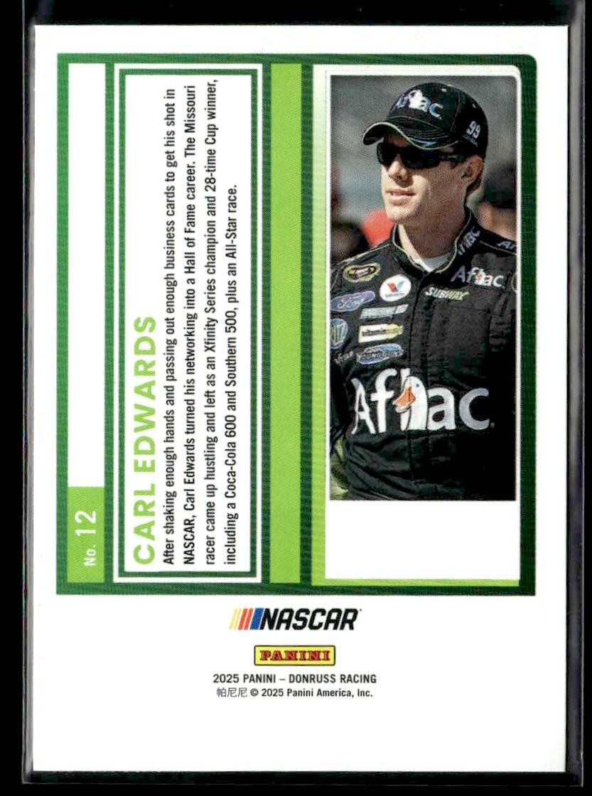 2025 Donruss #12 Carl Edwards