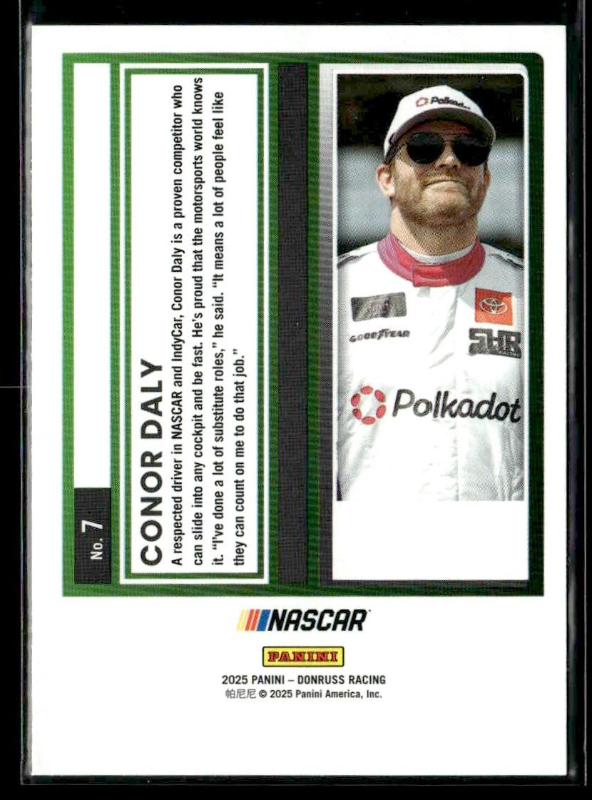 2025 Donruss #7 Conor Daly