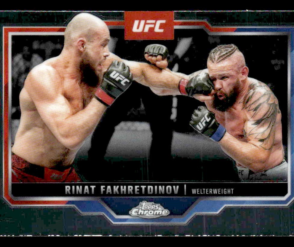 2025 Topps Chrome UFC #131 Rinat Fakhretdinov