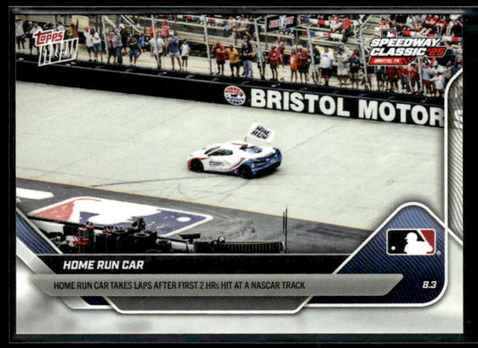 2025 Topps Now #507 Home Run Car First 2 HR Hit at a NASCAR Track