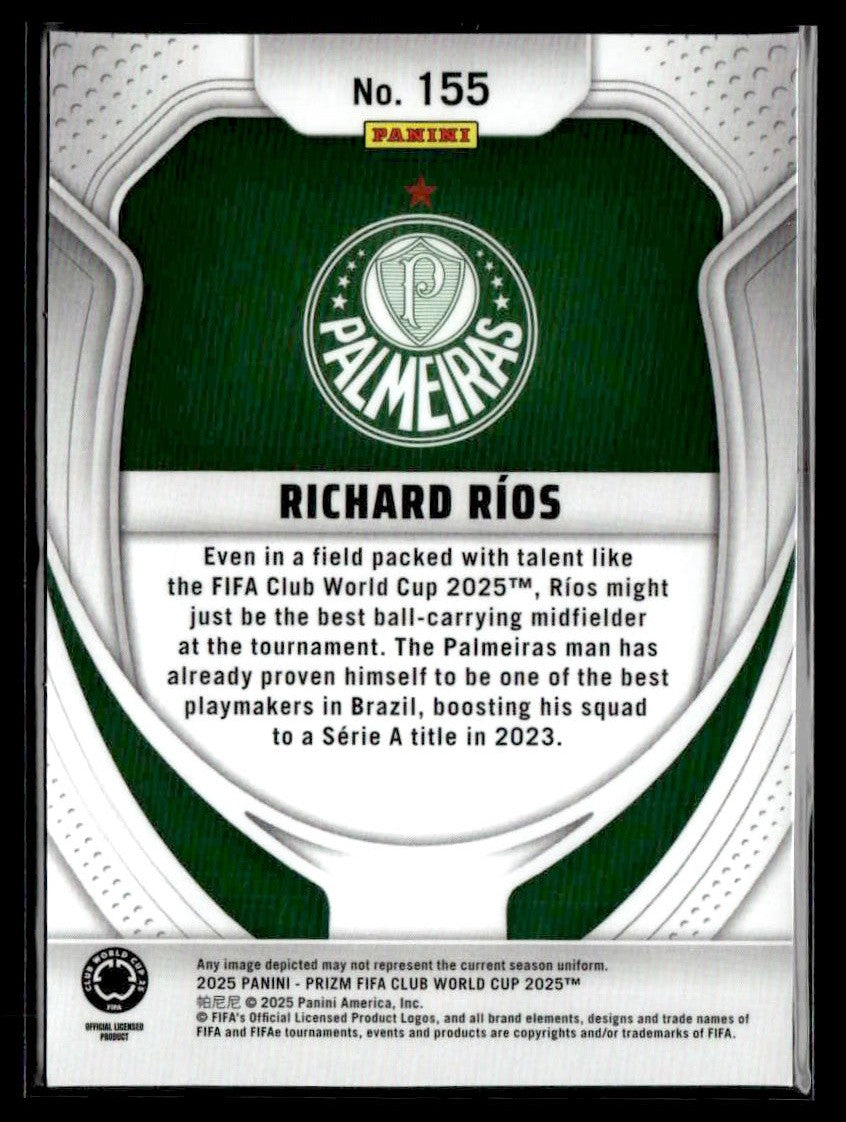 2025 Panini Prizm FIFA Club World Cup #155 Richard Rios