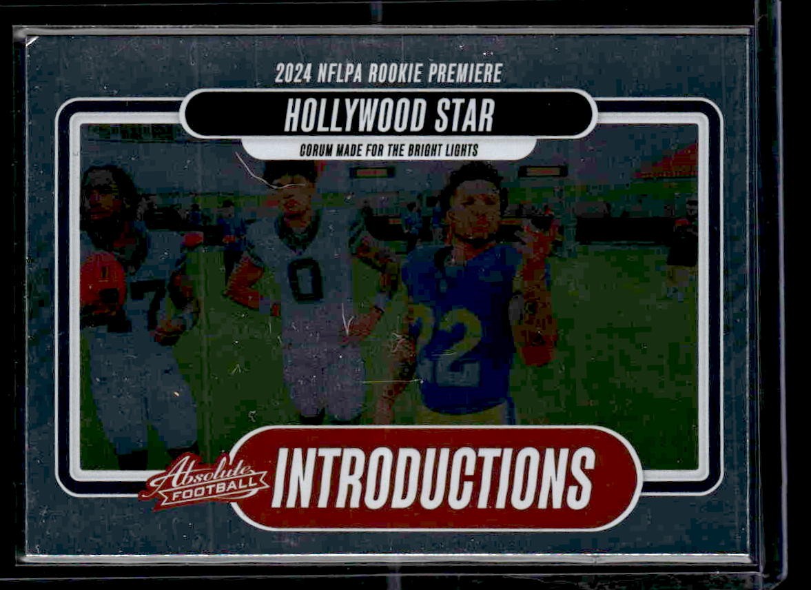 2024 Panini Absolute #I-BCM Blake Corum Introductions
