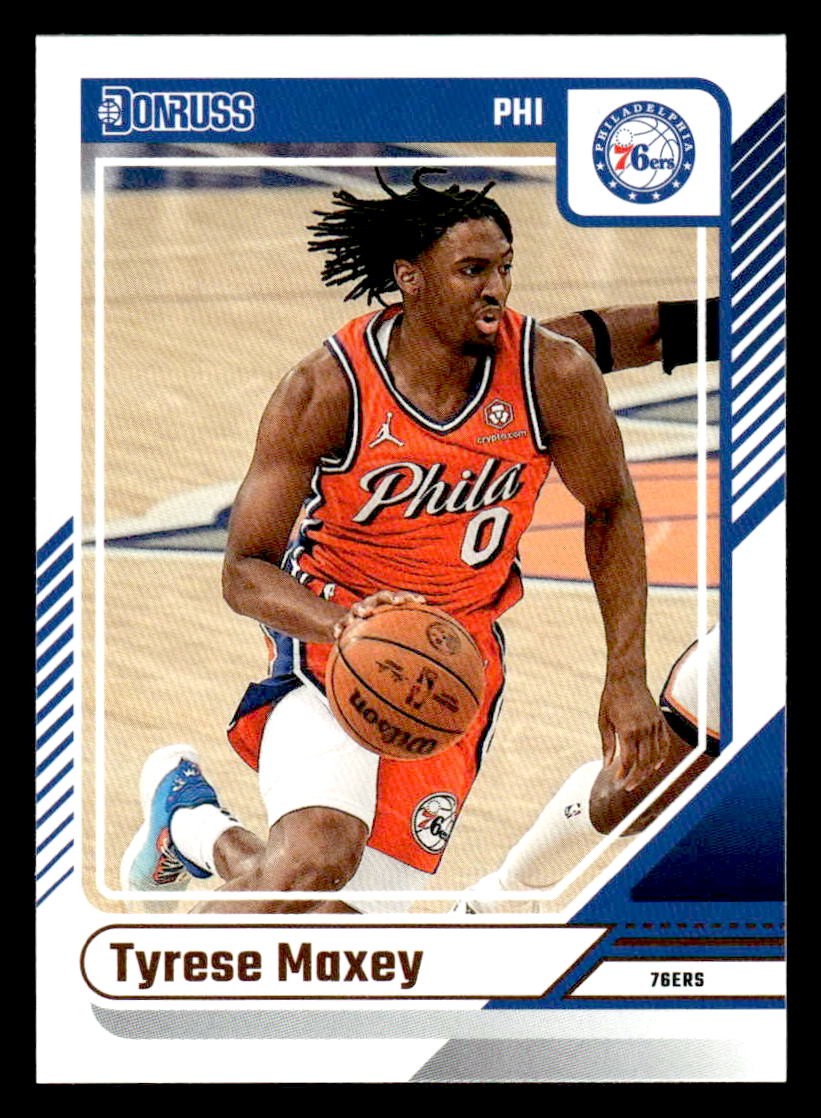 2024-25 Donruss #192 Tyrese Maxey