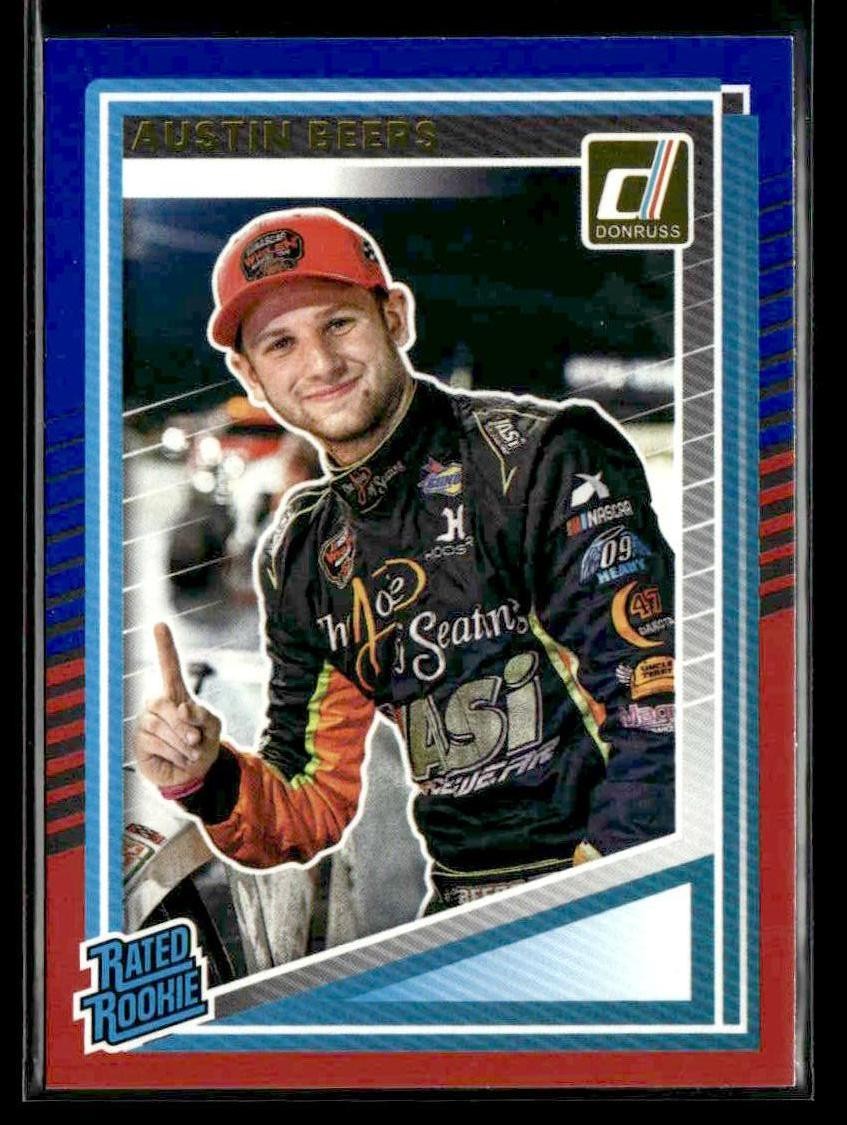 2025 Donruss #97 Austin Beers Red and Blue