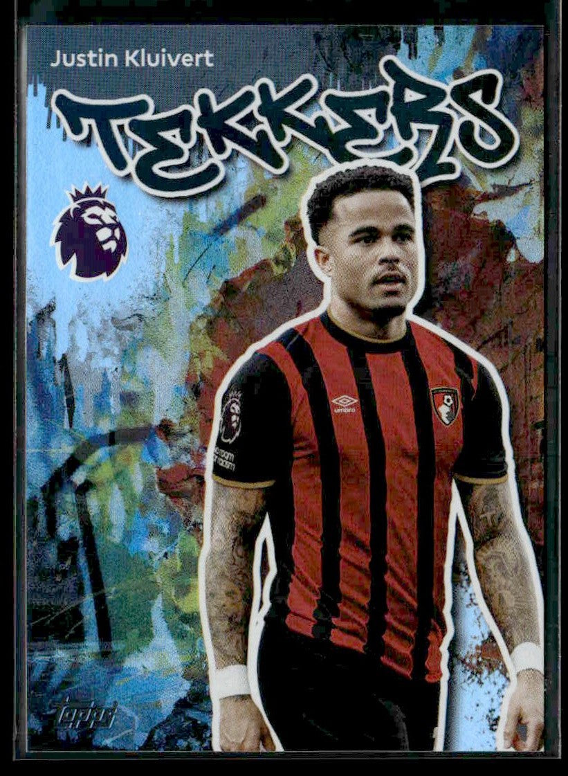 2025-26 Topps Premier League #54 Justin Kluivert Rainbow Foil