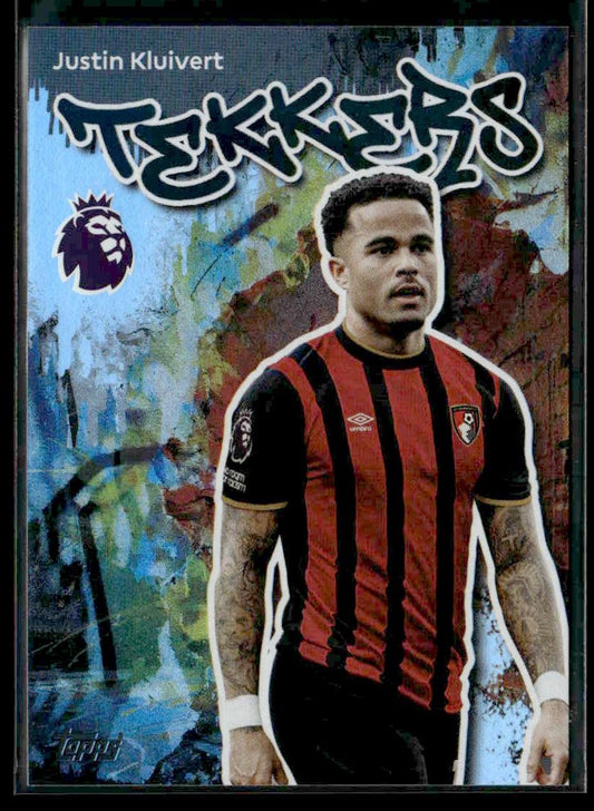 2025-26 Topps Premier League #54 Justin Kluivert Rainbow Foil
