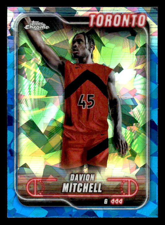 2024-25 Topps Chrome Sapphire #128 Davion Mitchell