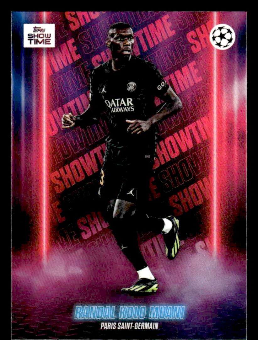 2023-24 Topps Showtime UEFA Club Competitions #NNO Randal Kolo Muani