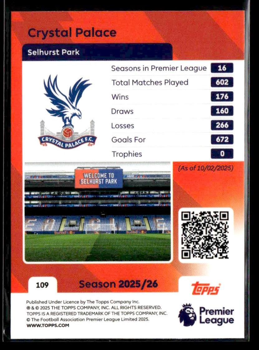 2025-26 Topps Premier League #109 Team Badge