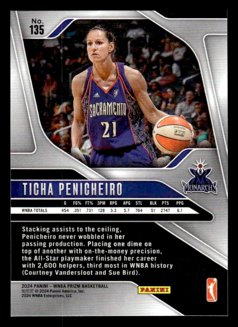 2024 Panini Prizm WNBA #135 Ticha Penicheiro