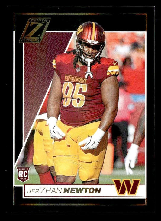 2024 Panini Zenith #152 Jer’Zhan Newton