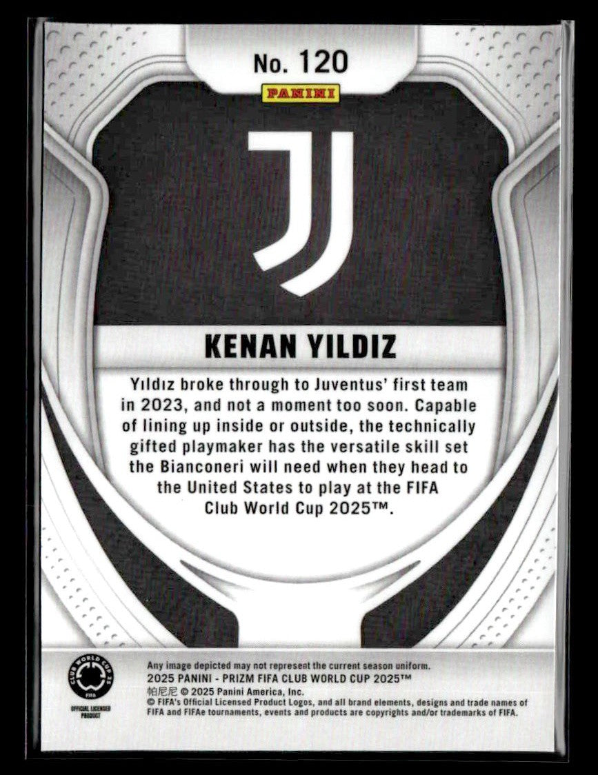2025 Panini Prizm FIFA Club World Cup #120 Kenan Yildiz