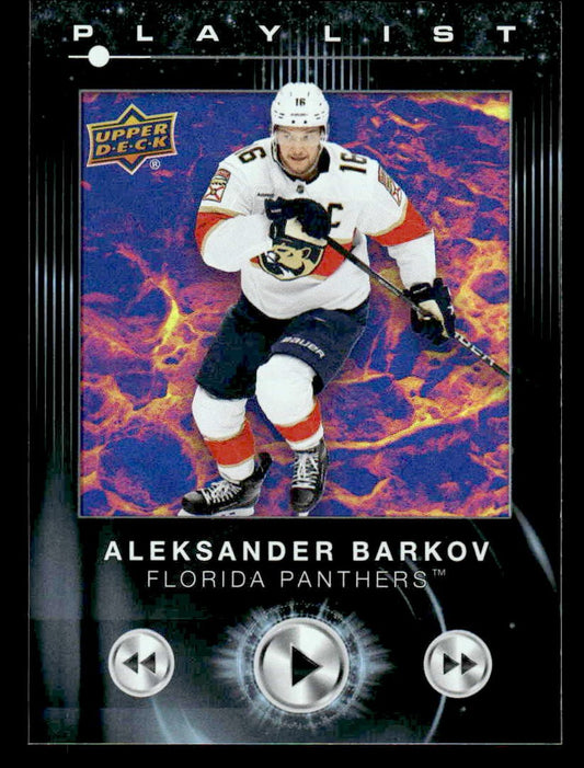 2024-25 Upper Deck #PL-9 Aleksander Barkov Playlist