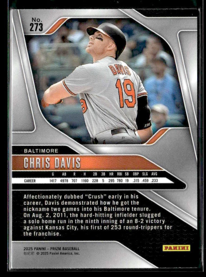 2025 Panini Prizm #273 Chris Davis
