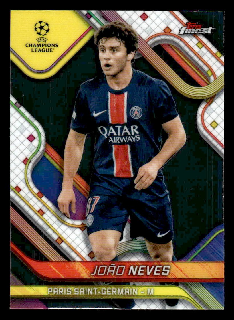 2024-25 Topps Finest UEFA Club Comp #135 Joao Neves