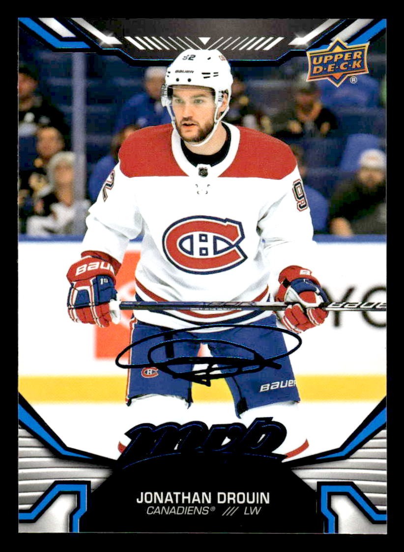 2022-23 Upper Deck MVP #134 Jonathan Drouin Blue Script