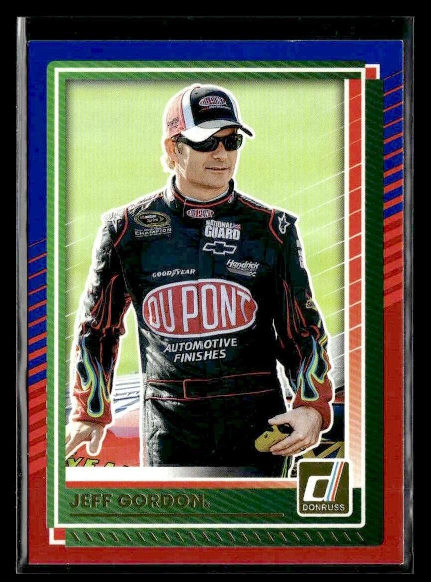 2025 Donruss #15 Jeff Gordon Red and Blue