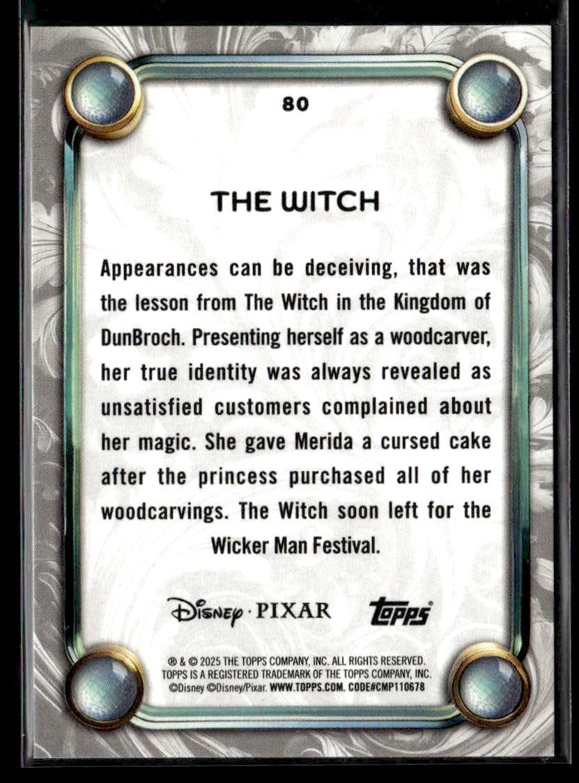 2025 Topps Disney Wonder #80 The Witch