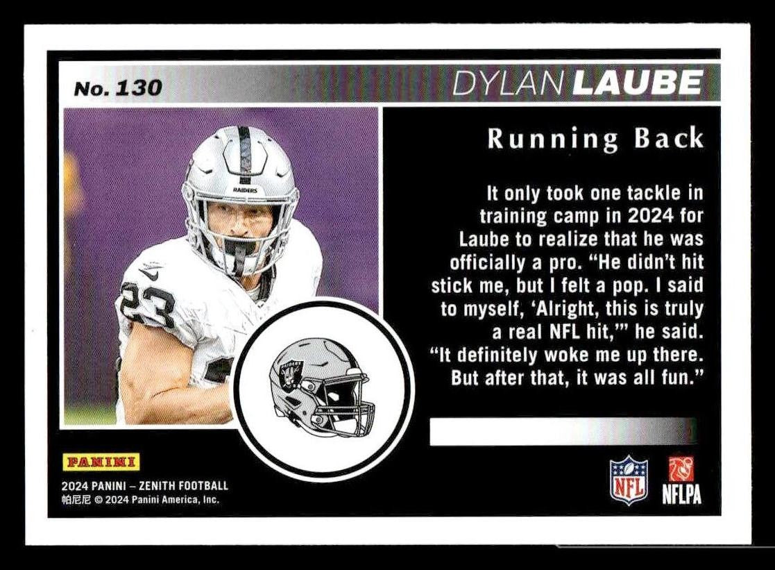 2024 Panini Zenith #130 Dylan Laube