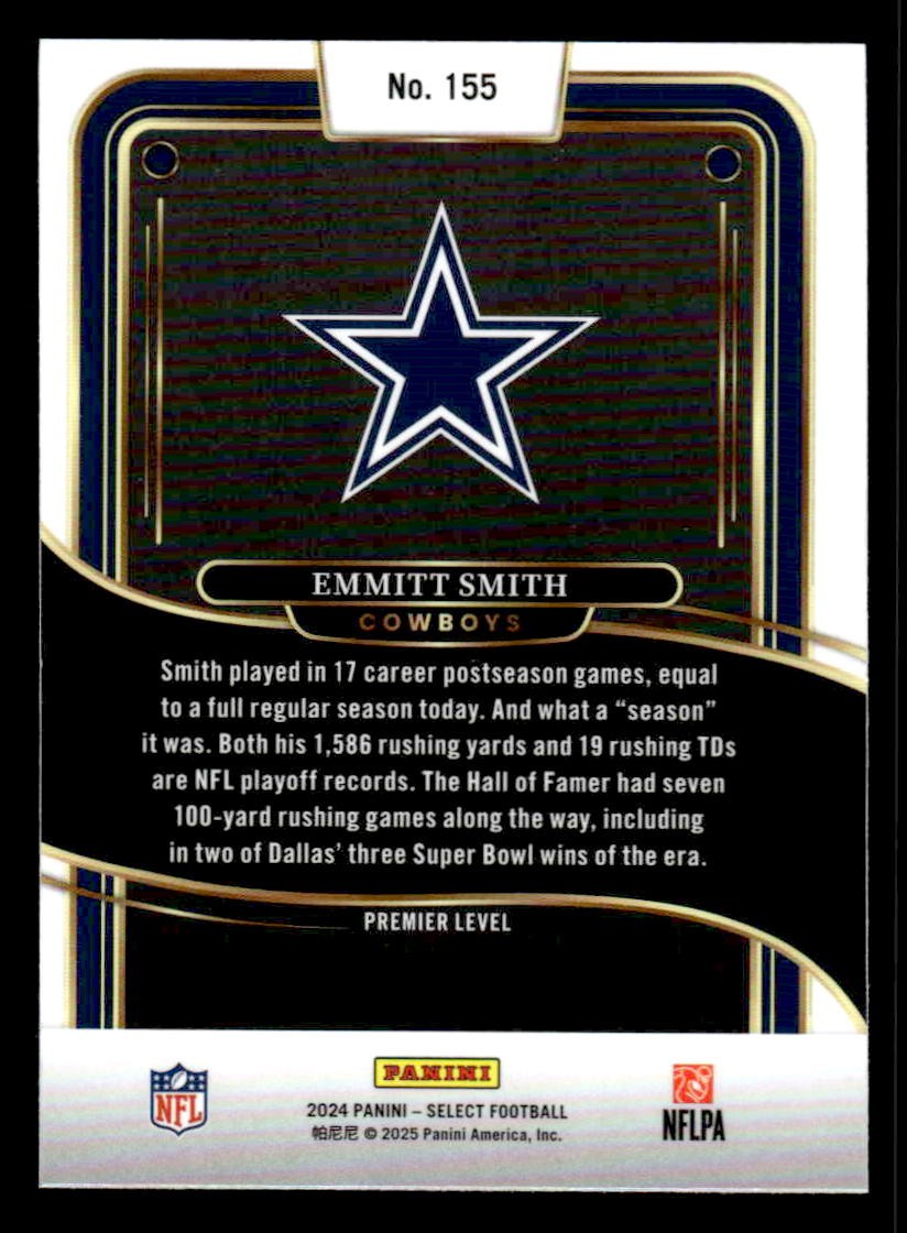 2024 Panini Select #155 Emmitt Smith
