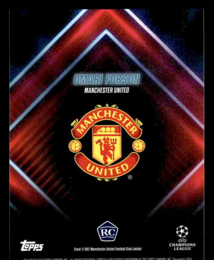2023-24 Topps Showtime UEFA Club Competitions #NNO Omari Forson