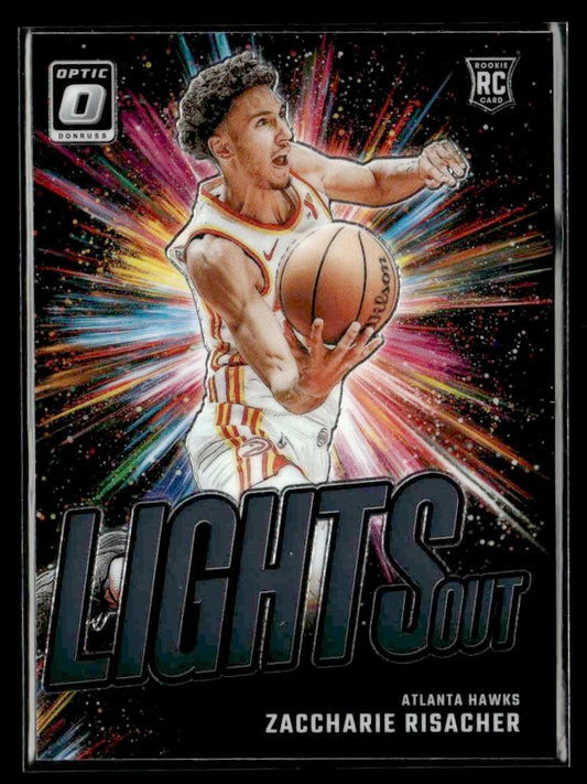2024-25 Donruss Optic #4 Zaccharie Risacher Lights Out
