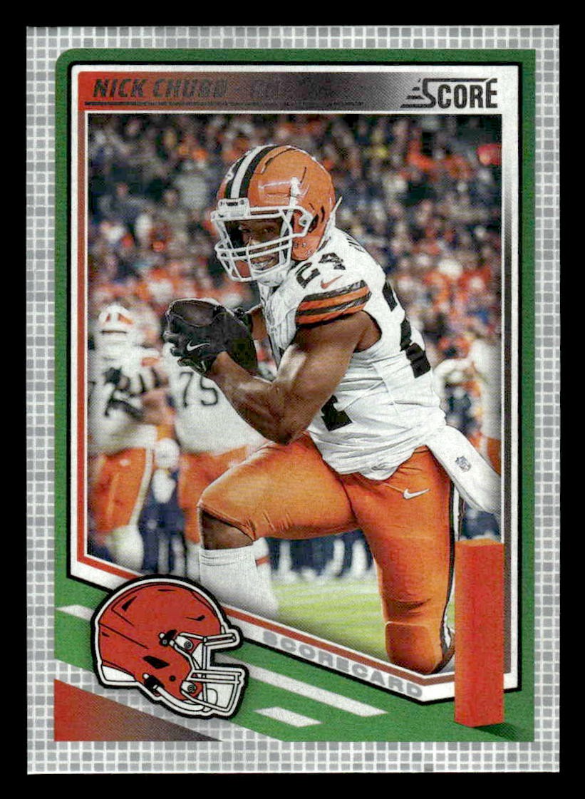 2025 Score #19 Nick Chubb Scorecard