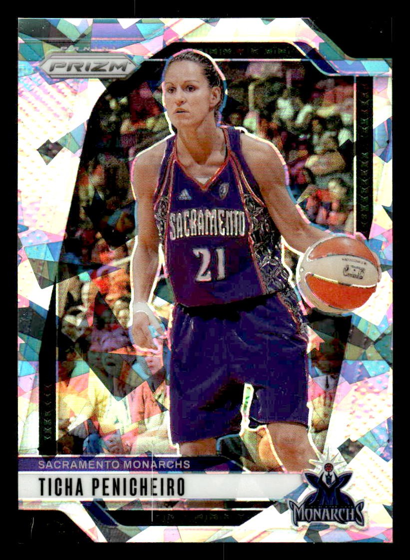 2024 Panini Prizm WNBA #135 Ticha Penicheiro Ice Prizms