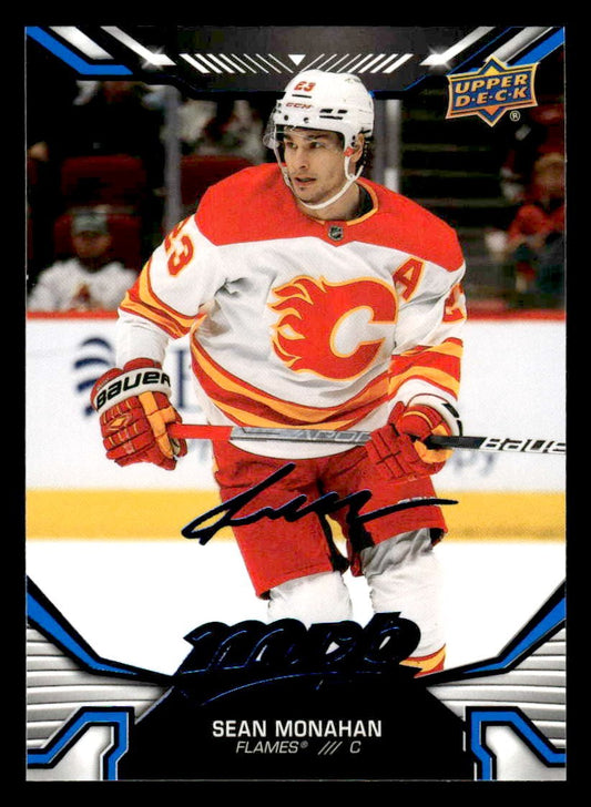 2022-23 Upper Deck MVP #86 Sean Monahan Blue Script