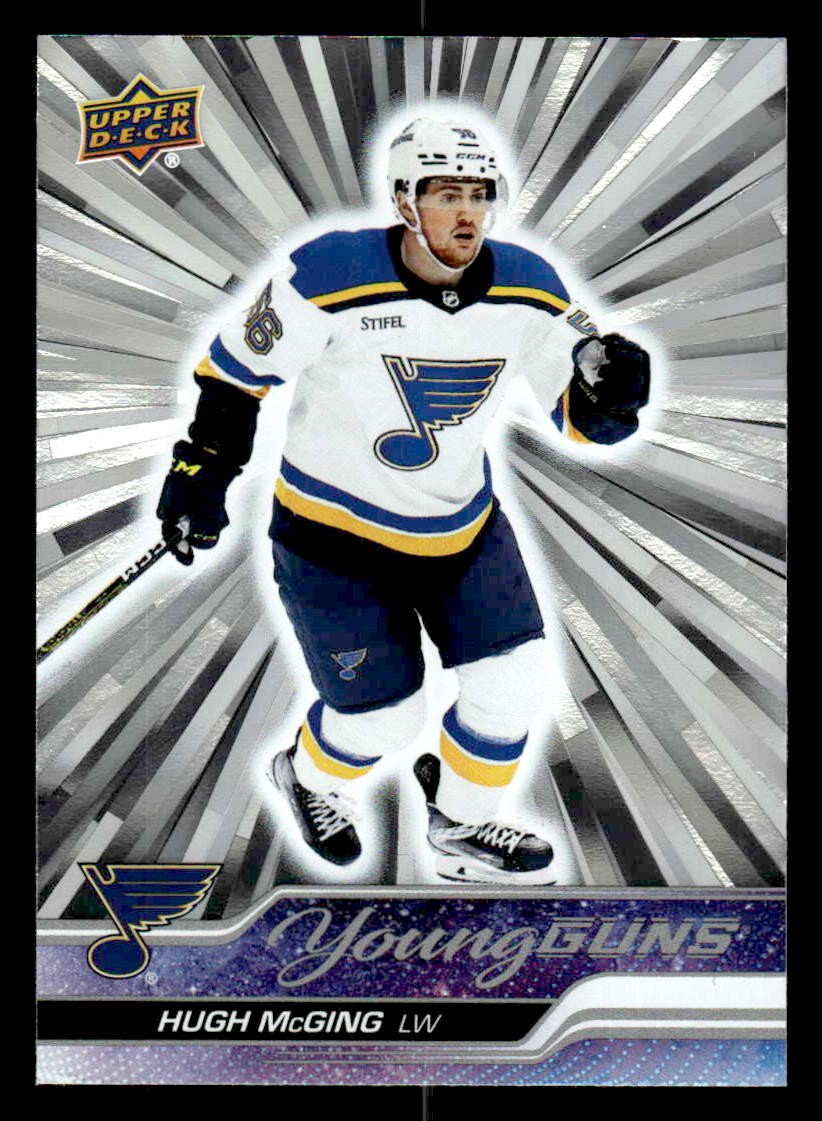 2023-24 Upper Deck #469 Hugh McGing Outburst Silver
